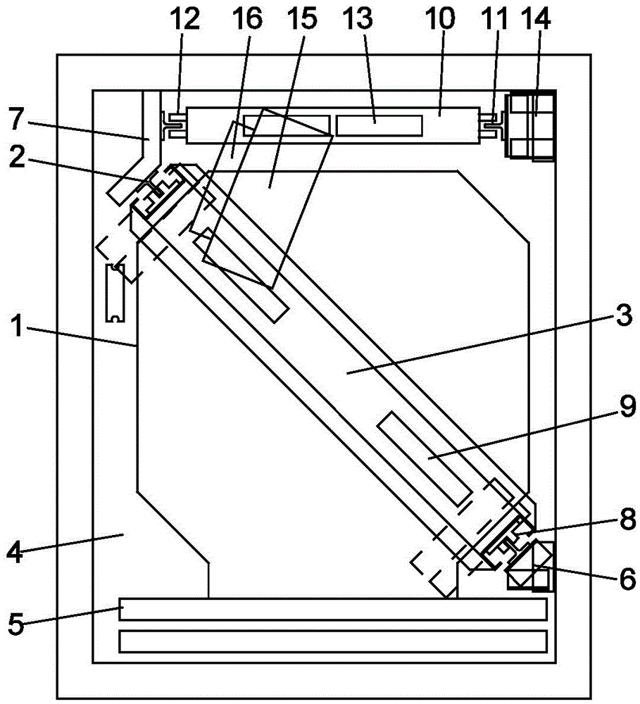 节约井道的小微型直行电梯结构的制作方法与工艺