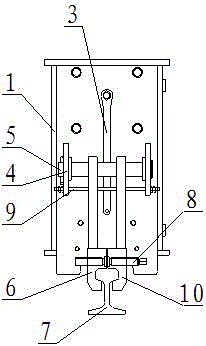 夹轨器工作原理图片