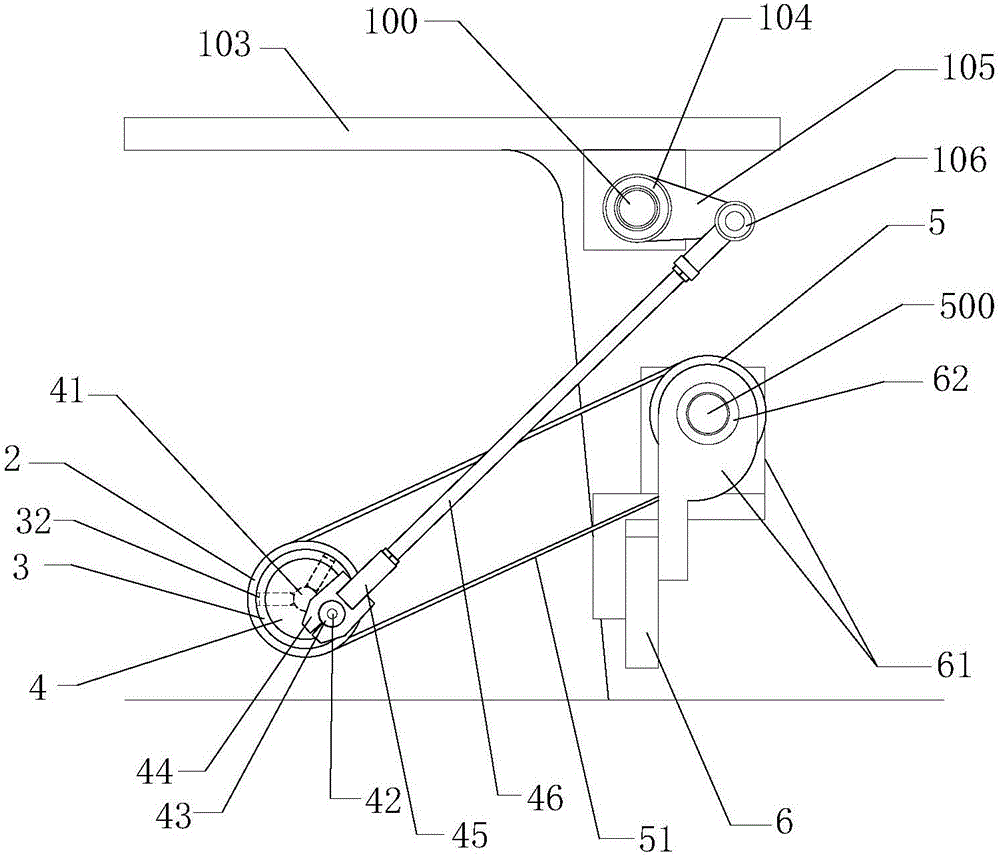 一種包縫機(jī)上送料機(jī)構(gòu)的驅(qū)動(dòng)組件的制作方法與工藝