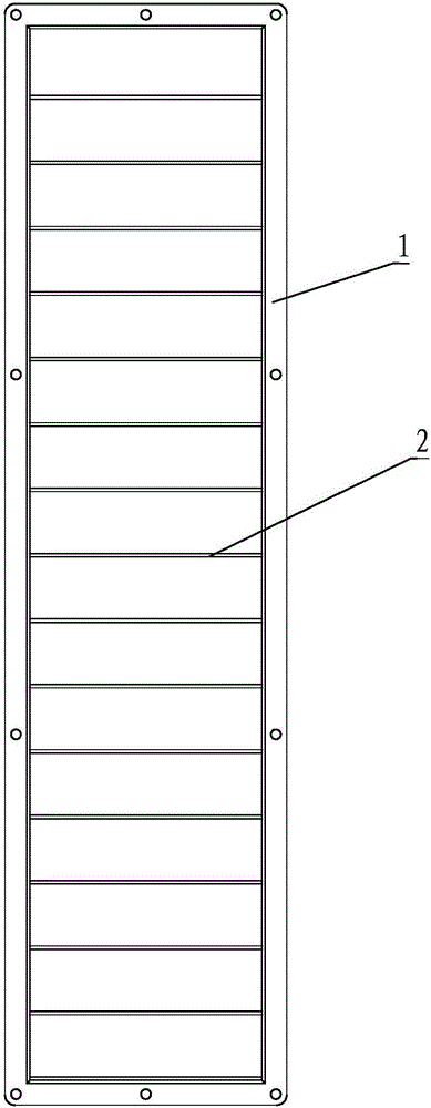 一種柴油機(jī)百葉窗的制作方法與工藝