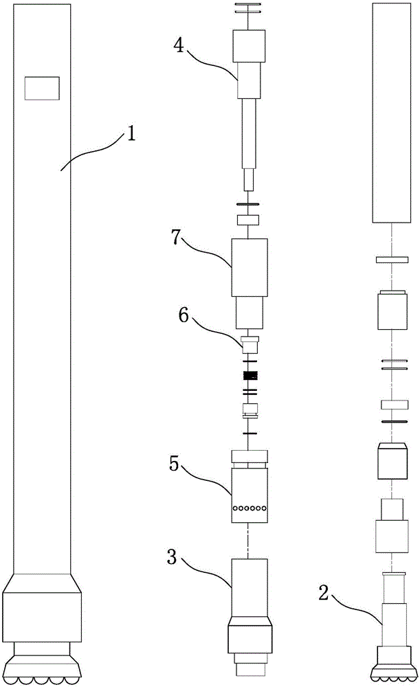 反循環(huán)沖擊器的改進(jìn)結(jié)構(gòu)的制作方法與工藝