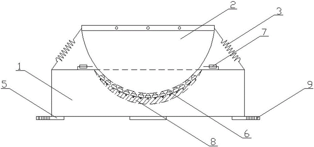 萬向擺動軌道支撐式調(diào)諧質(zhì)量阻尼器的制作方法與工藝