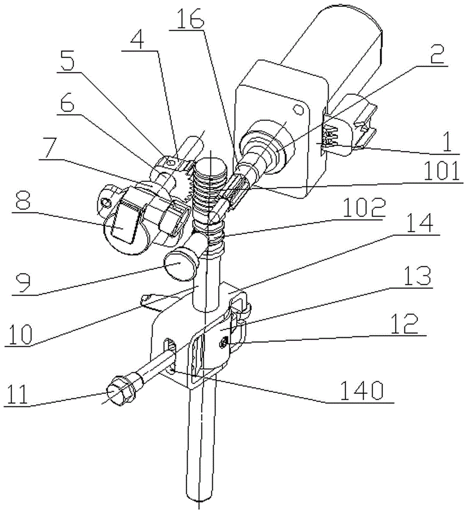 一種汽車自動變速器選擋機(jī)構(gòu)的制作方法與工藝