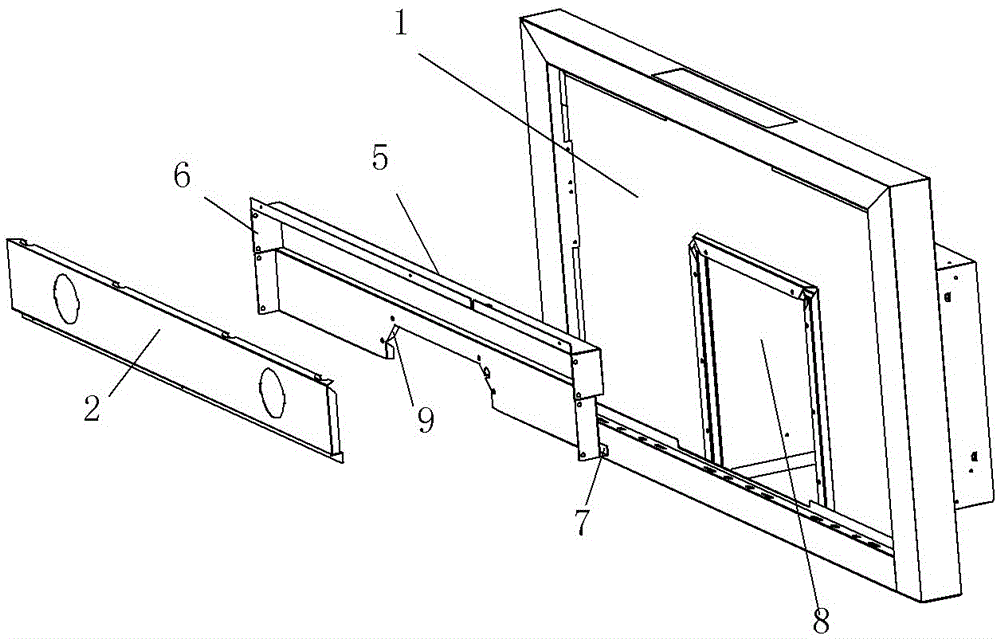 T型油煙機(jī)的加強(qiáng)結(jié)構(gòu)的制作方法與工藝