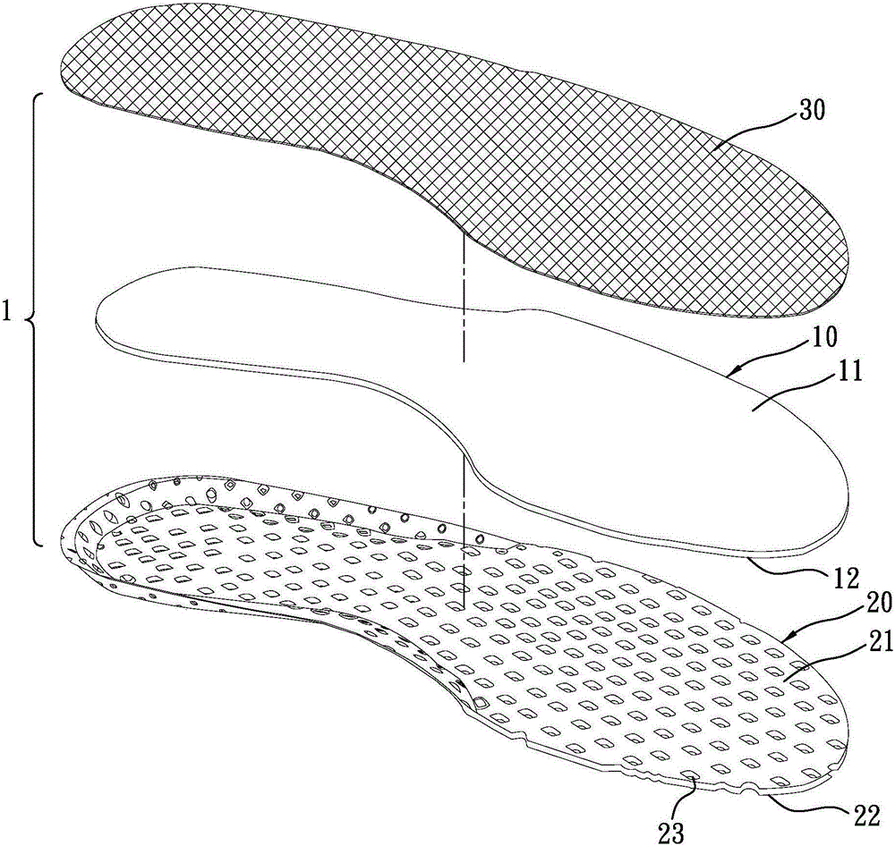 复合式鞋垫的制作方法与工艺