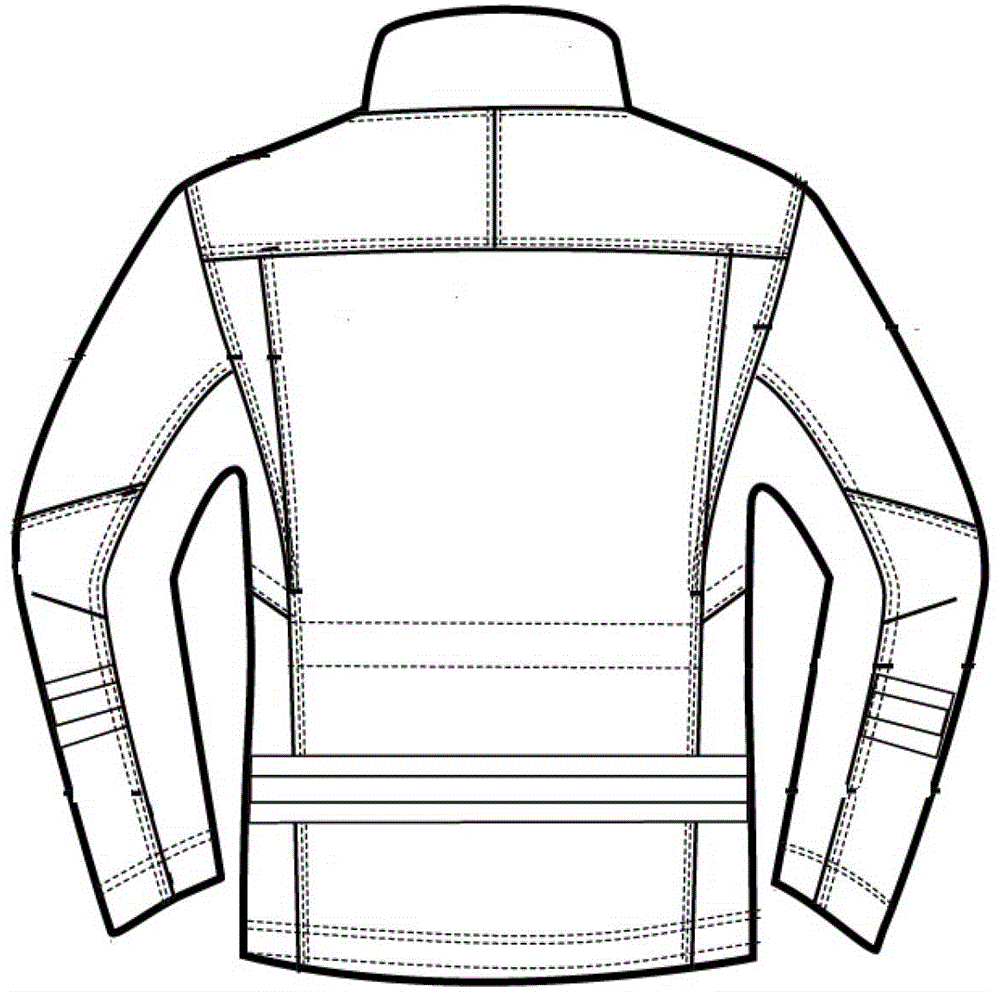 一種森林滅火作戰(zhàn)防護(hù)服的制作方法與工藝