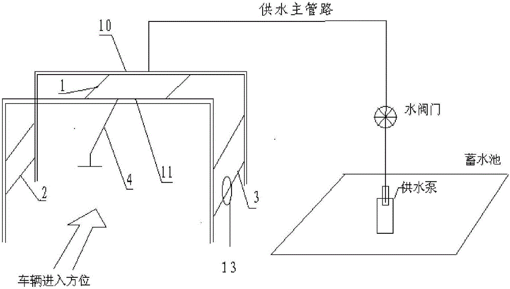 自動(dòng)洗車裝置的制作方法