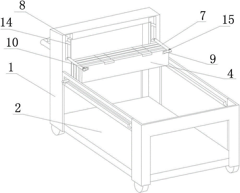 可調(diào)節(jié)式物流運(yùn)輸車的制作方法與工藝