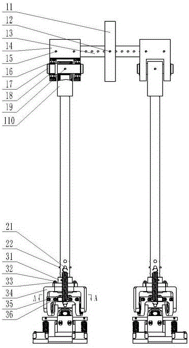 一种具有仿生距‑腿、距‑跟关节的完全被动双足步行机的制作方法与工艺