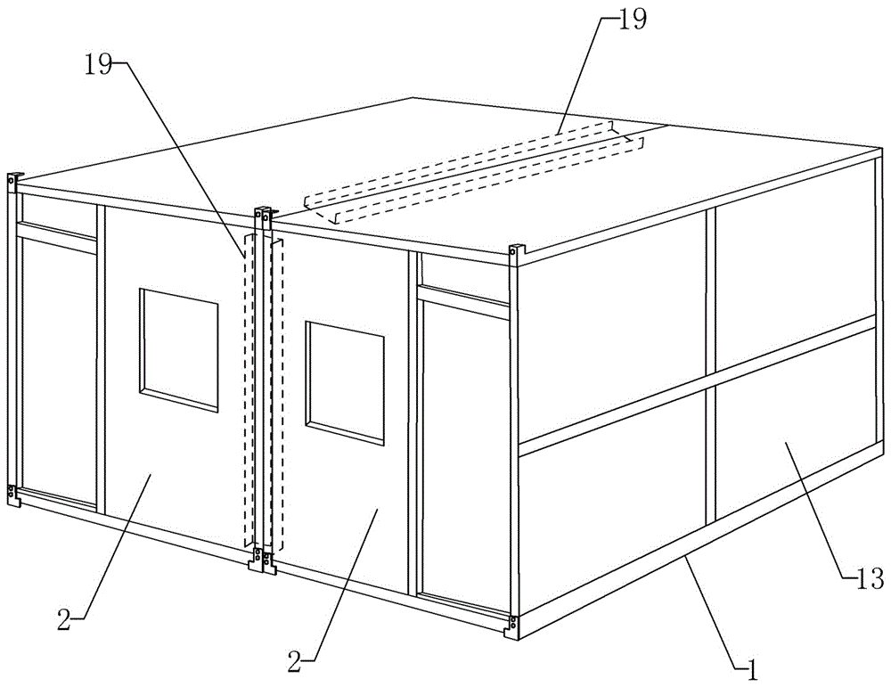 横向单面折叠箱的制作方法与工艺