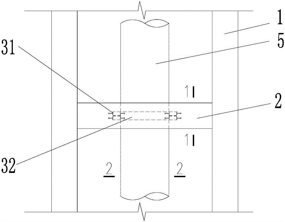 一种横跨基坑工程管线悬吊结构的制作方法与工艺