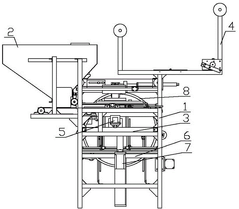 自动式烟花组盆机的制作方法与工艺