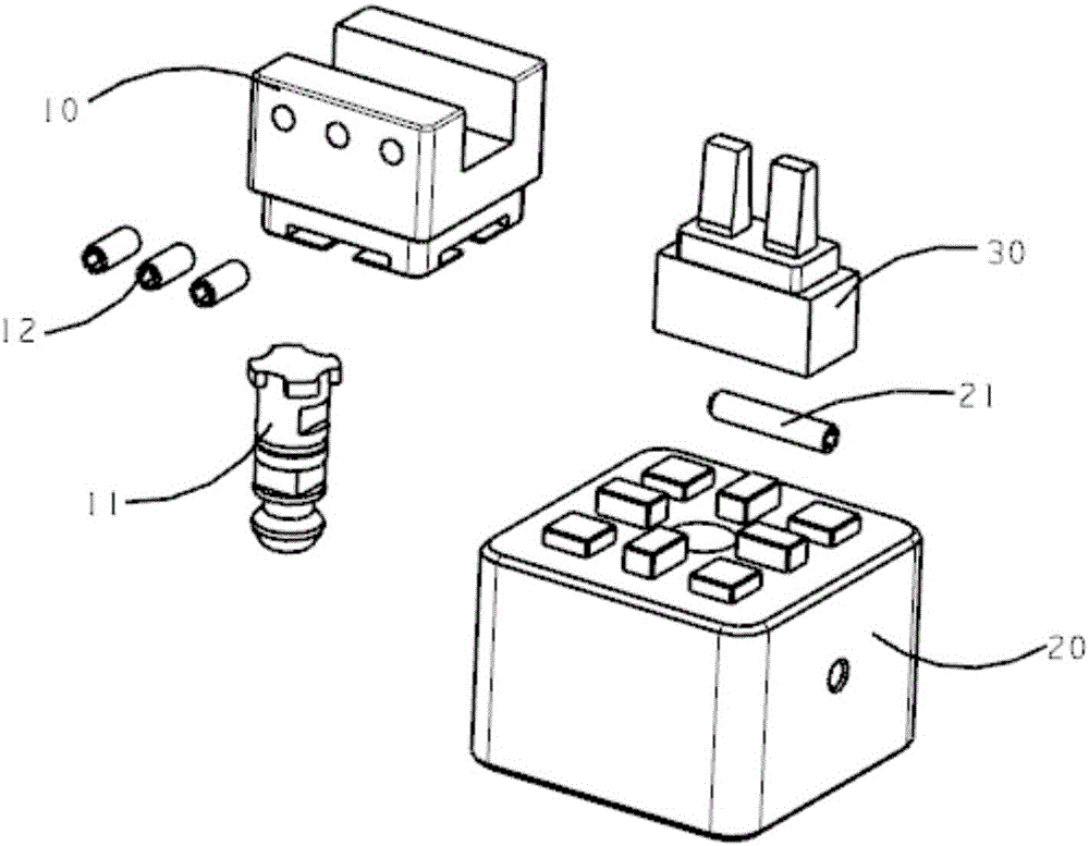 三坐標(biāo)檢測(cè)電機(jī)裝夾機(jī)構(gòu)的制作方法與工藝