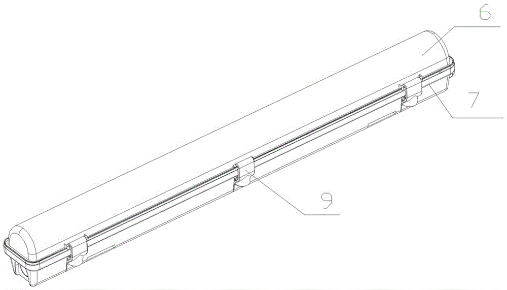三防灯的制作方法与工艺