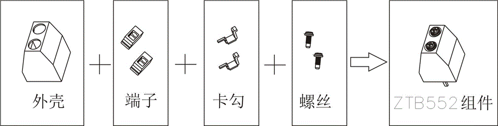 集成電路的外殼端子組裝機(jī)的制作方法與工藝