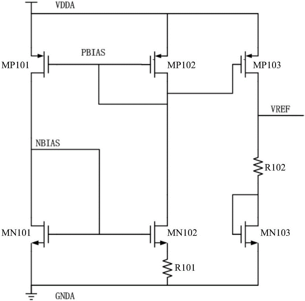 基準(zhǔn)電壓源電路的制作方法與工藝