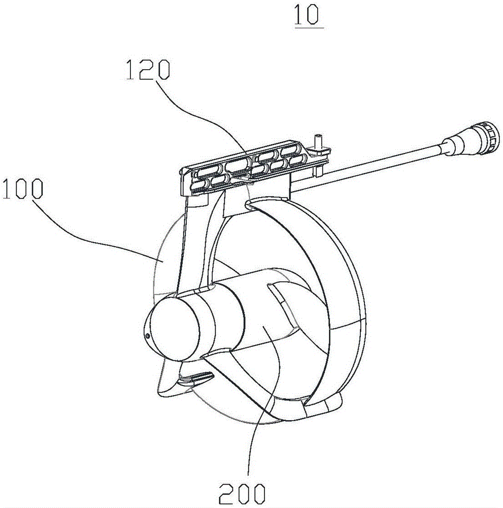 水下推进器及其连接装置的制作方法