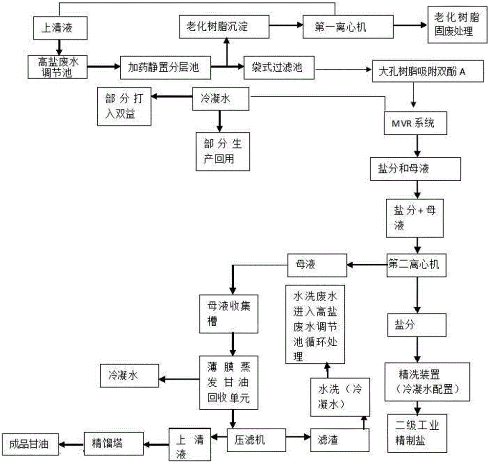 环氧树脂高浓度废水处理系统的制作方法与工艺