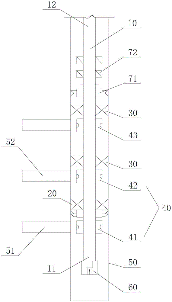 分层注水管柱和使用方法与流程