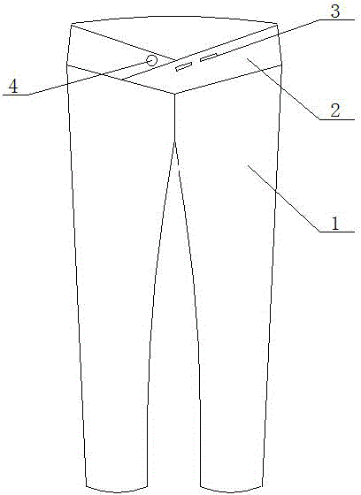 分体式孕妇裤的制作方法与工艺