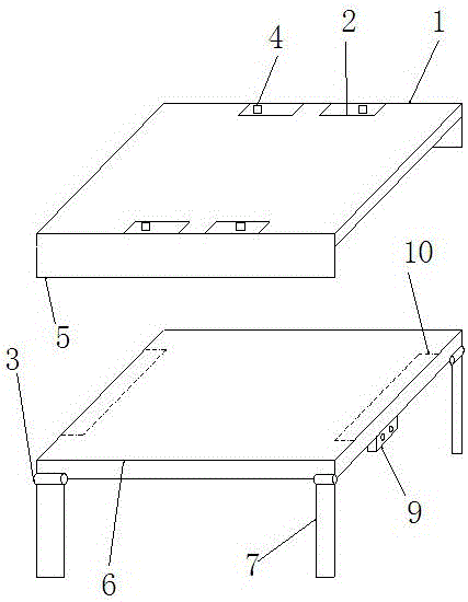 一種學(xué)生易畫桌的制作方法與工藝