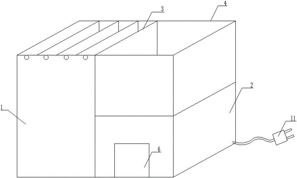 辦公桌收納盒的制作方法與工藝