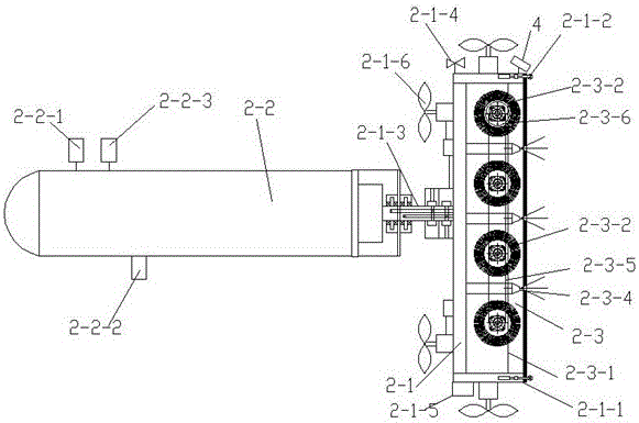 全自動(dòng)水下構(gòu)建物超聲探傷清洗機(jī)器人的制作方法與工藝