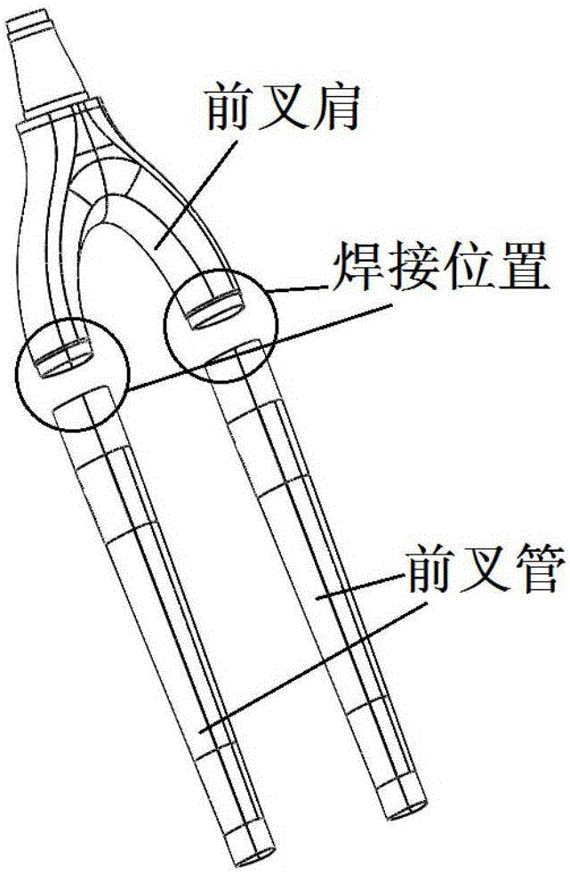 一種鈦合金自行車前叉釬焊方法與流程