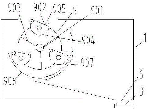 一种公交车雨伞收纳装置的制作方法