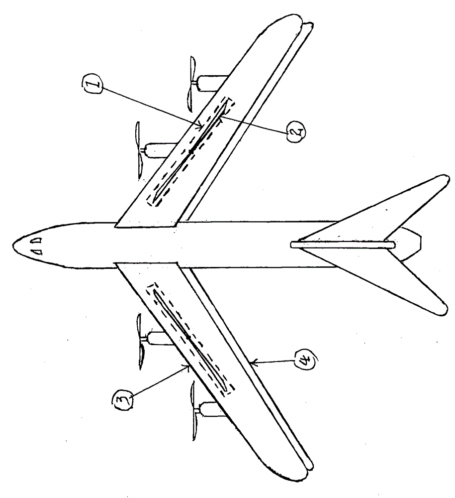 飞机解剖图简笔画图片