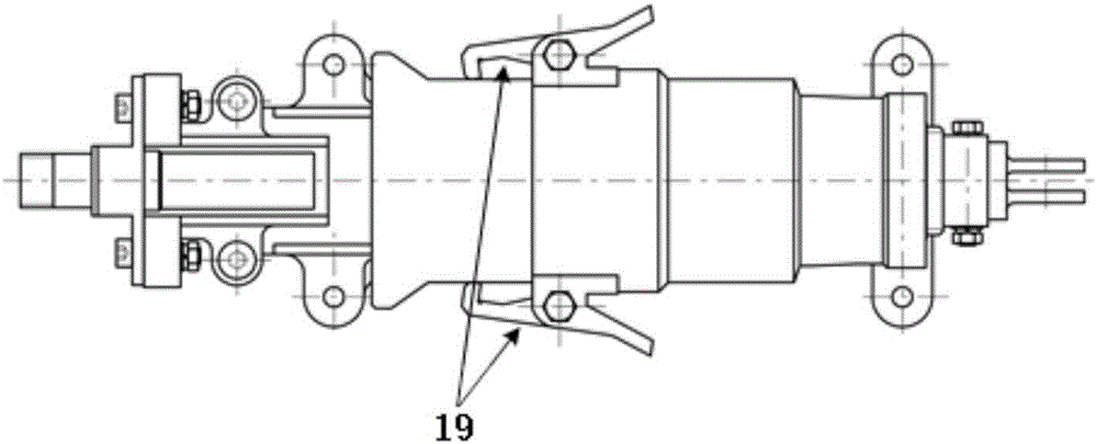 一种飞机高升力系统缝翼倾斜检测装置的制作方法