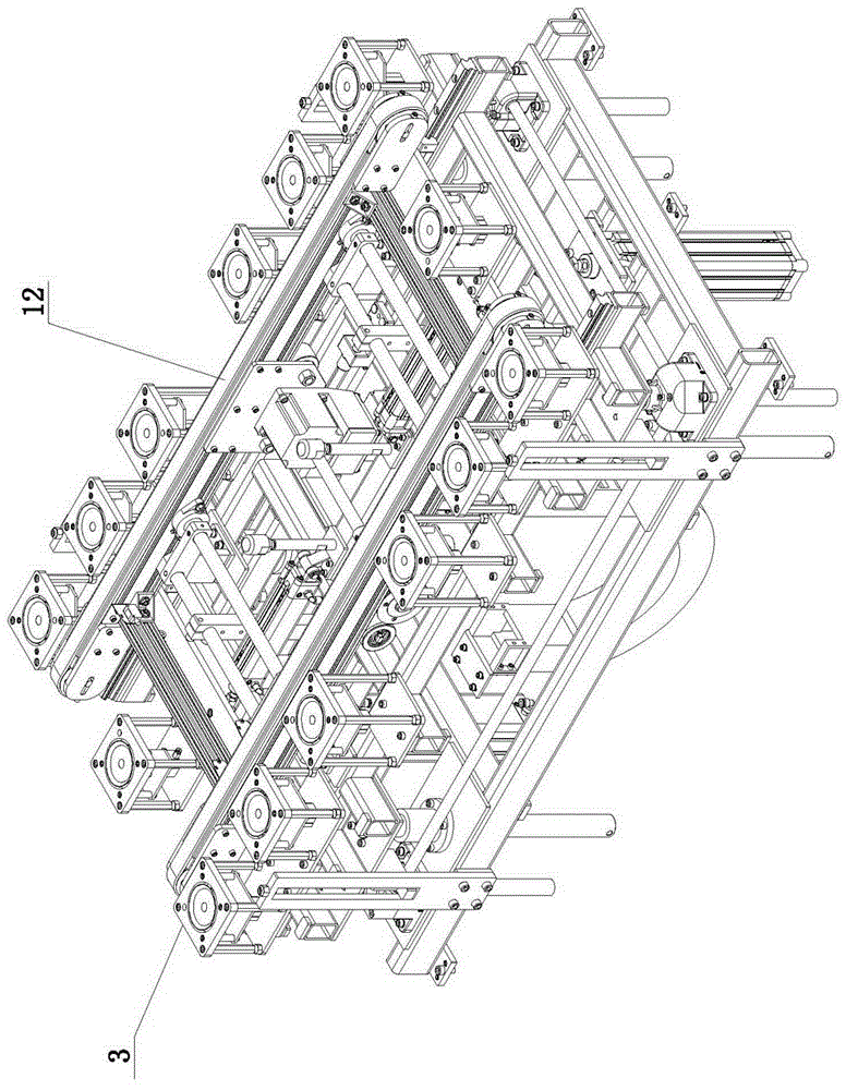 太陽(yáng)能電池組件自動(dòng)裝框機(jī)的傳輸機(jī)構(gòu)的制作方法與工藝