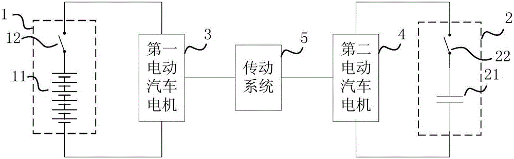 电动汽车动力输出电路、方法和电动汽车与流程