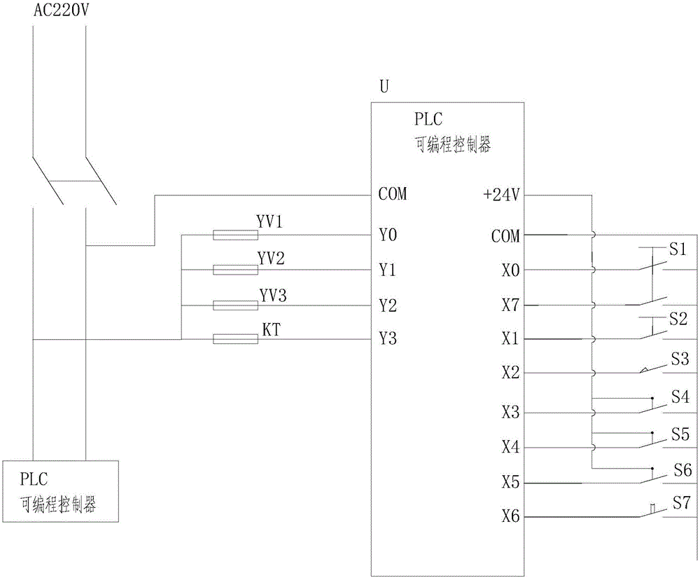 热镀锌水洗自动装置及其控制电路的制作方法
