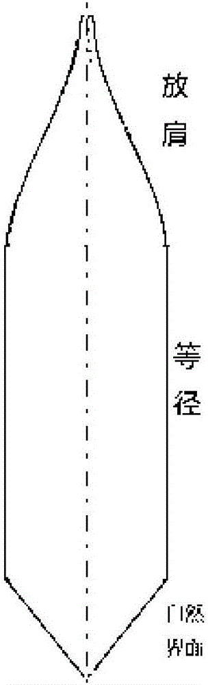 一种大尺寸提拉法单晶生长设计和控制方法与流程