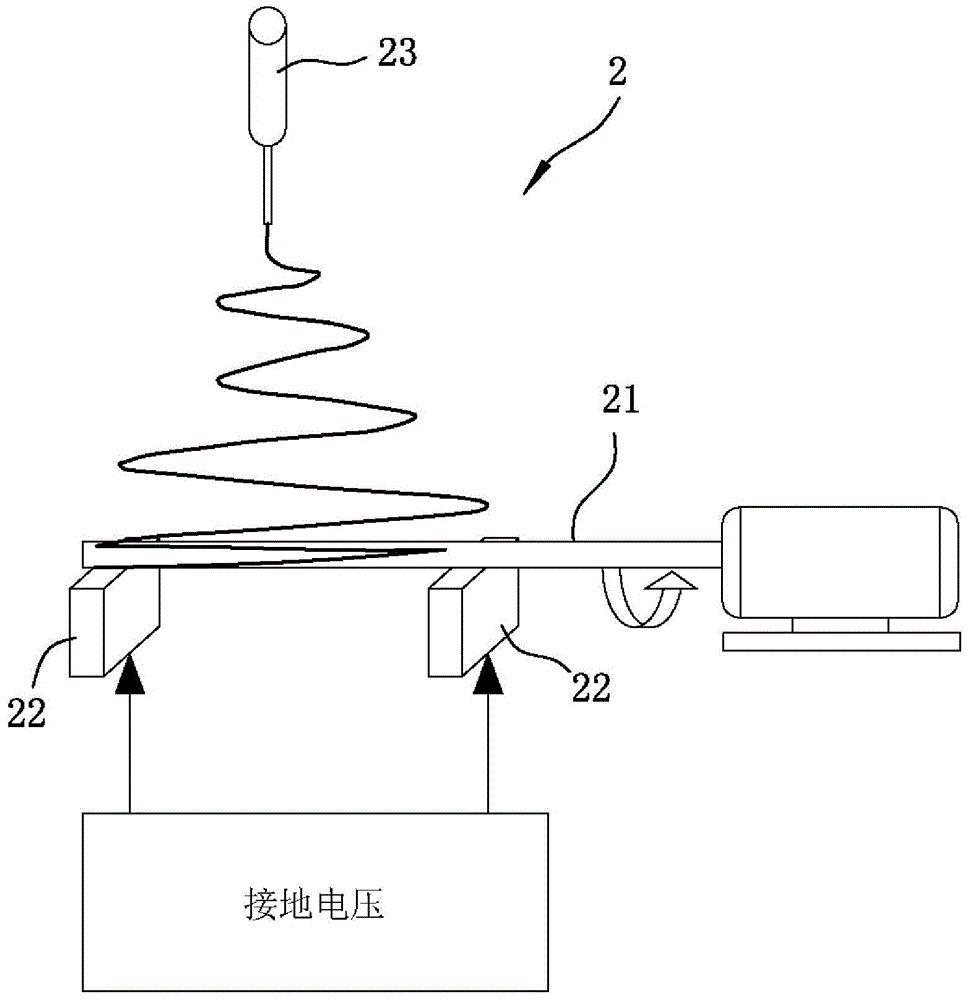 電紡絲裝置的制作方法