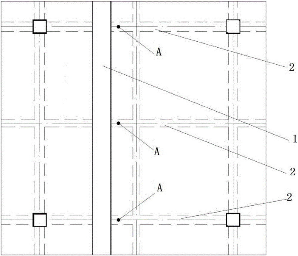 一種建筑結(jié)構(gòu)后澆帶的混凝土立柱支撐方法與流程