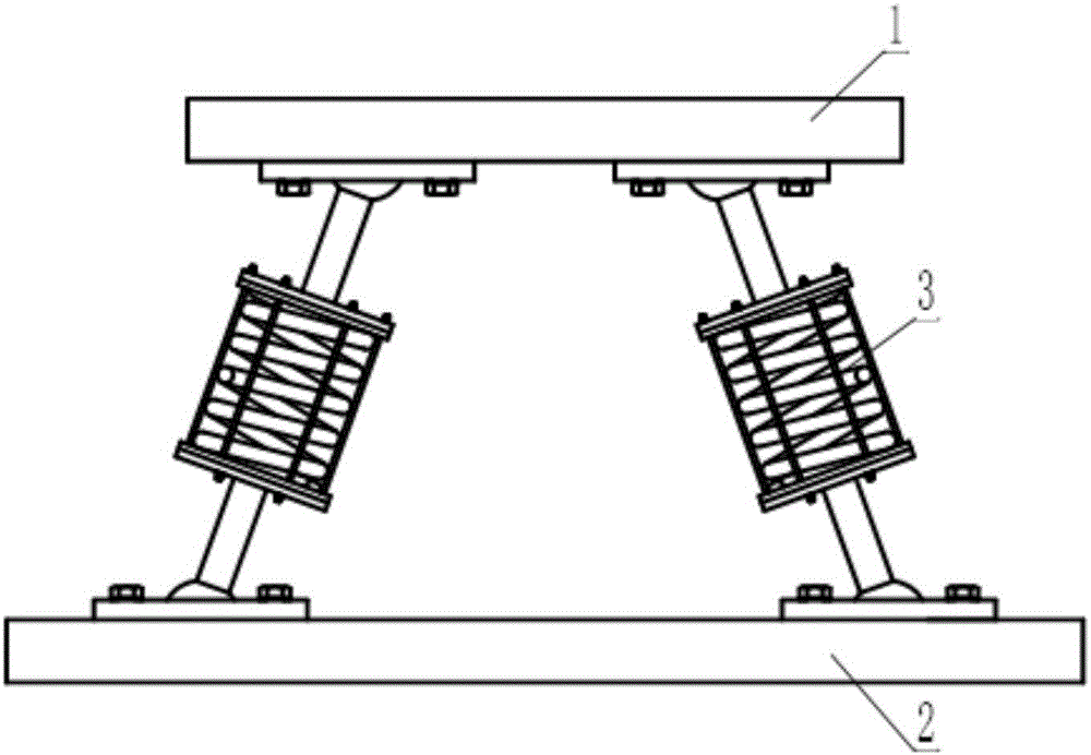 一种拉杆导向式螺旋弹簧三维隔震支座的制作方法与工艺