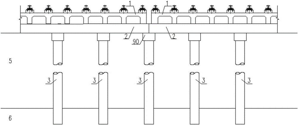 中低速磁浮交通工程單線挖方地段樁基托梁式承軌梁結(jié)構(gòu)的制作方法與工藝