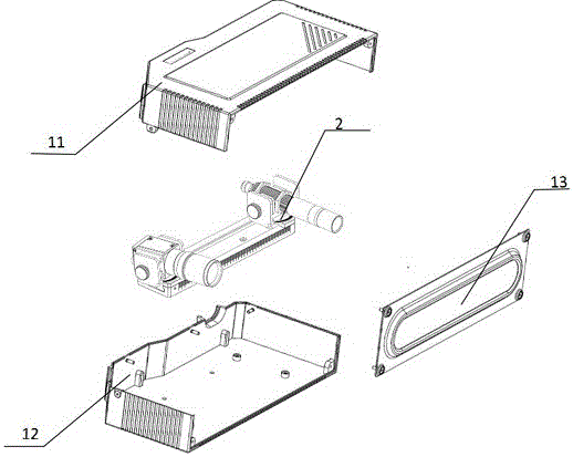 一種可調(diào)節(jié)的3D相機(jī)組裝盒的制作方法與工藝