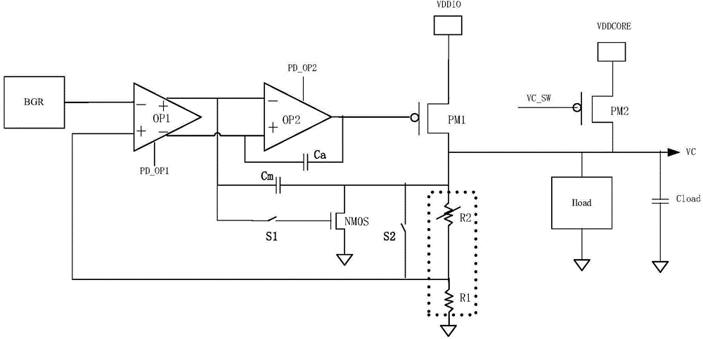 一種LDO電路及其供電方法,FPGA芯片與流程