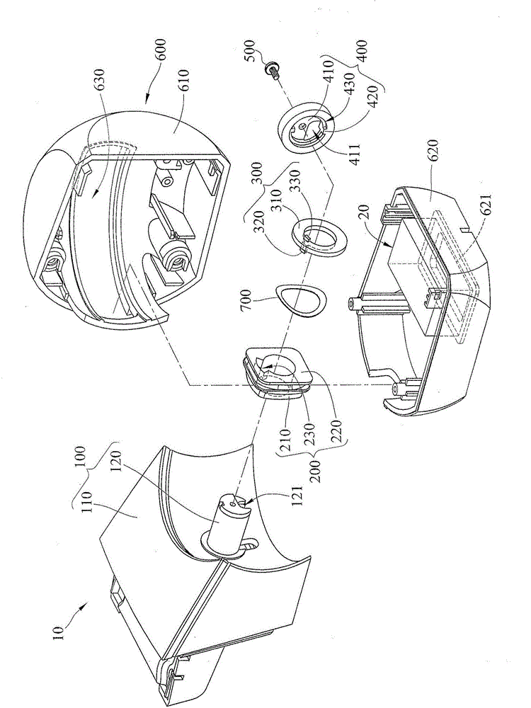 扫描装置及转动组件的制作方法