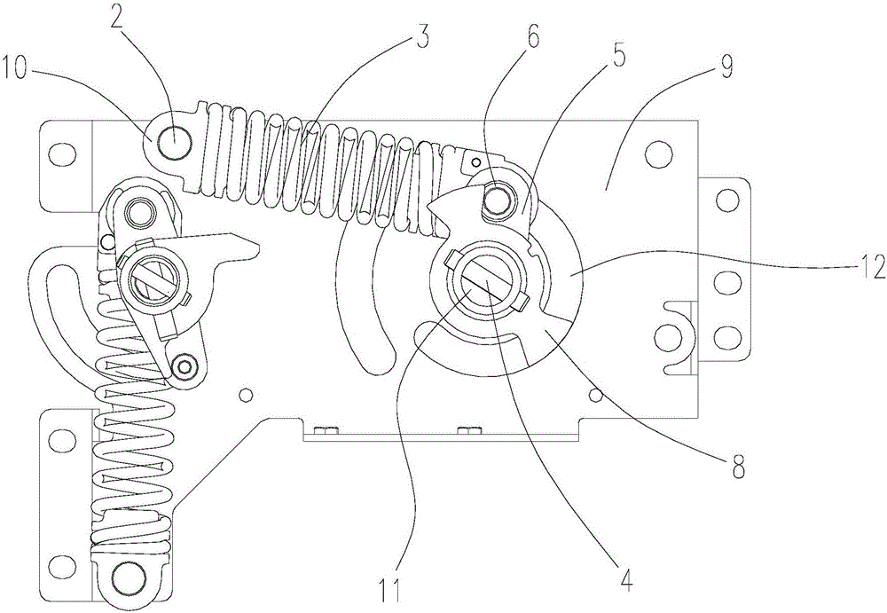 拉簧式断路器操作机构的制作方法与工艺