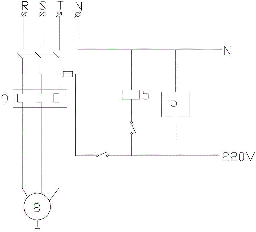 一種混晾機用斷軸保護裝置的制作方法