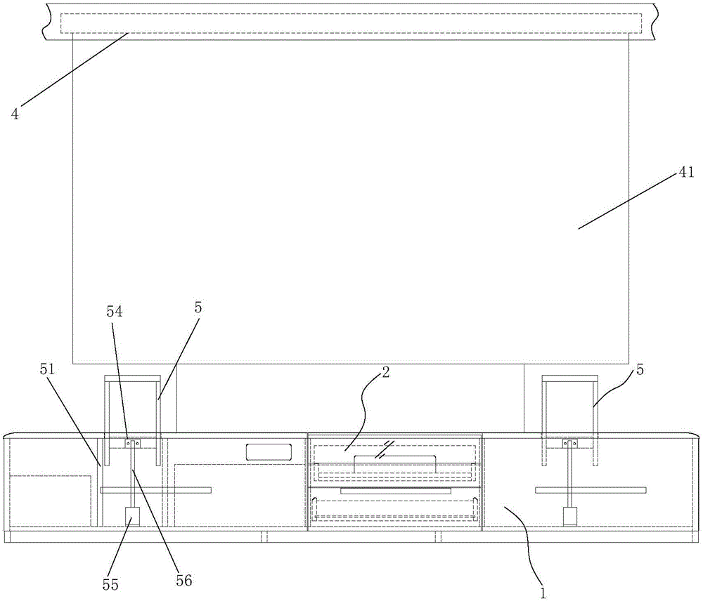 具有隐藏式影音系统的组合式厅柜的制作方法与工艺