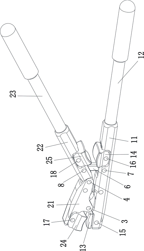 雙關(guān)節(jié)彎板鉗的制作方法與工藝