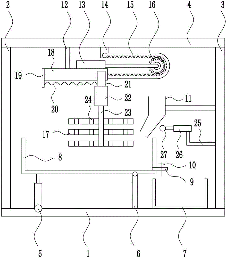 一種鞋業(yè)用染料快速混合調(diào)配裝置的制作方法