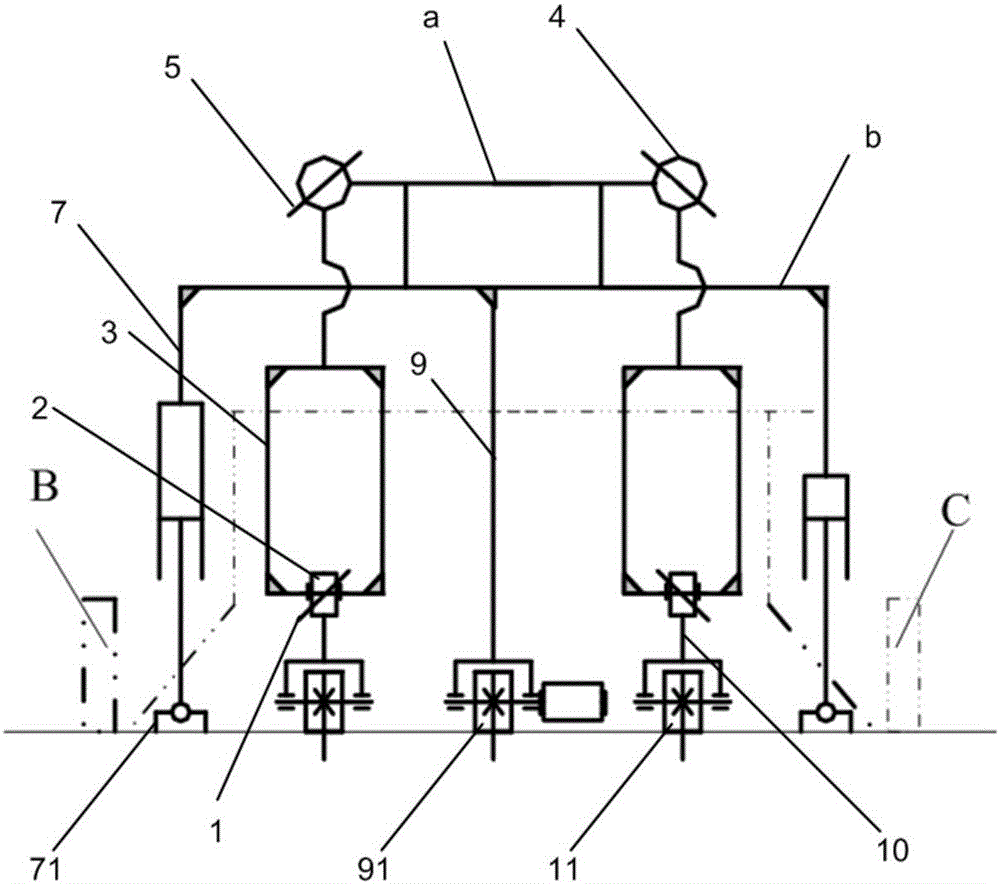 一種五腿重載越障車機(jī)構(gòu)的制作方法與工藝