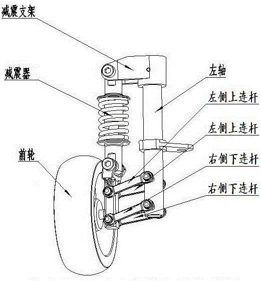 一種獨(dú)立懸架的轉(zhuǎn)向控制系統(tǒng)的制作方法與工藝