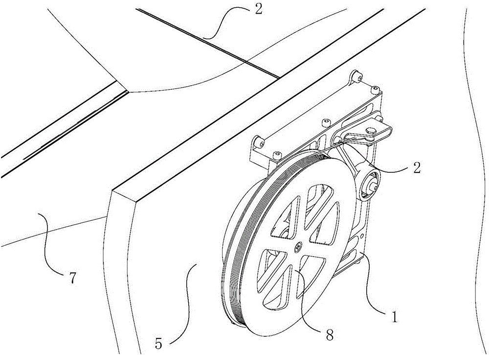 一種被動式柔性太陽翼展收引導(dǎo)機(jī)構(gòu)的制作方法與工藝